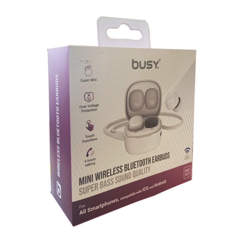 BUSY Bluetooth slušalice A 19 bele