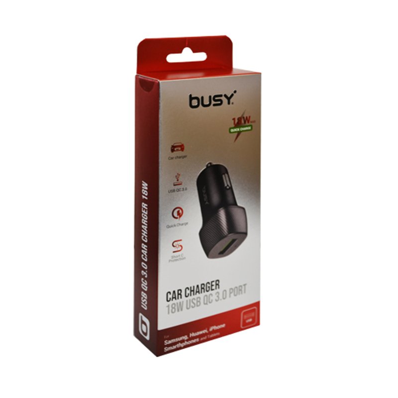 BUSY USB A punjač 18W
