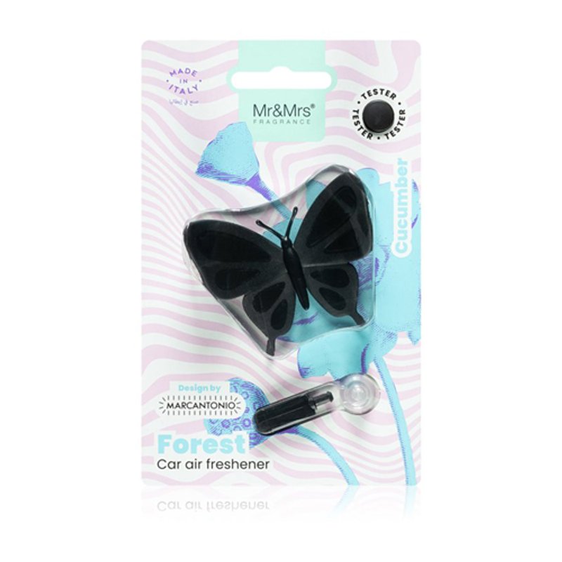 MR&MRS  Butterfly Black Krastavac miris za auto