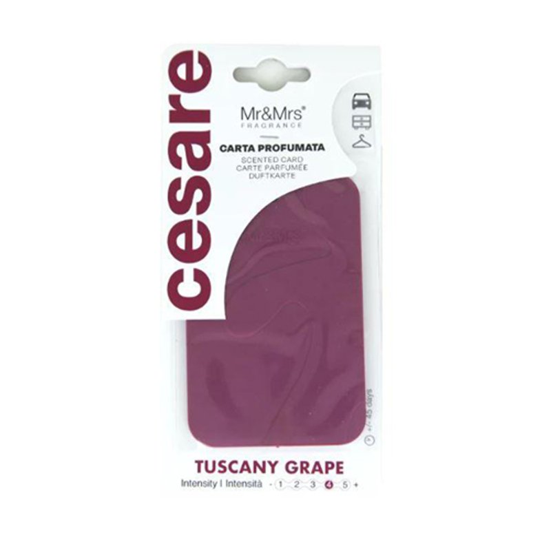 MR&MRS  Cesare Burgundy Tuscany mirisna kartica