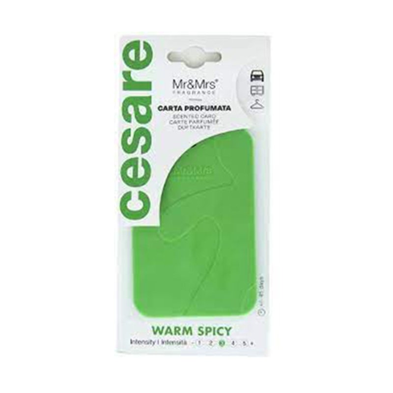 MR&MRS  Cesare Green Warm Spicy mirisna kartica