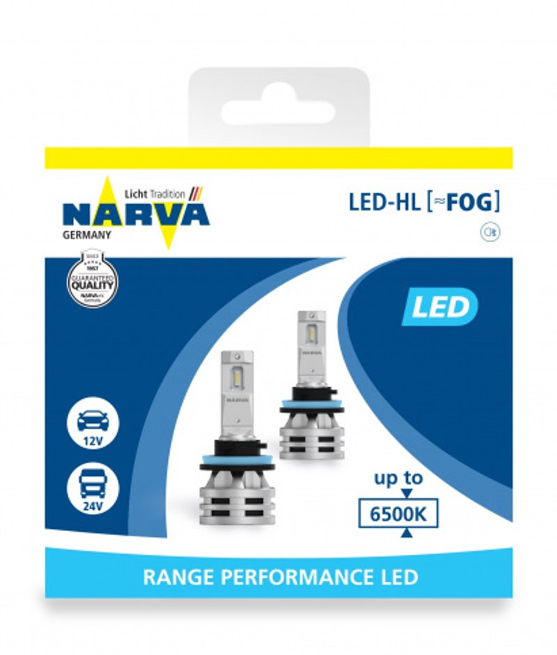 NARVA Sijalica LED Fog RPL2 X2