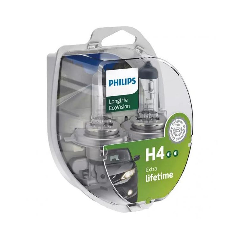 PHILIPS Sijalica H4 LLECO 12V 60/55W P43