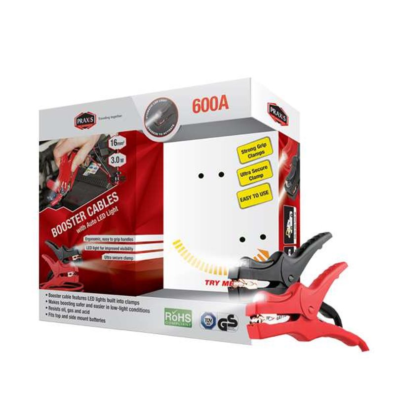 PRAXIS Kablovi za start 600A