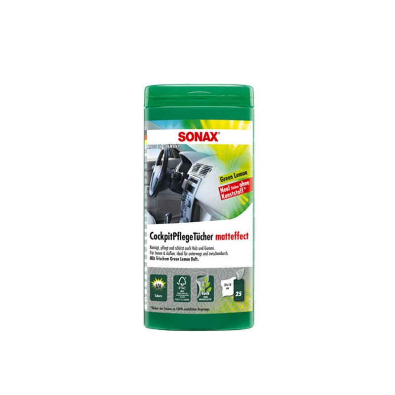 SONAX Maramice za negu kokpita mat